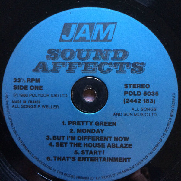 The Jam : Sound Affects (LP, Album, Met)