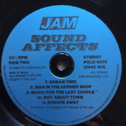The Jam : Sound Affects (LP, Album, Met)