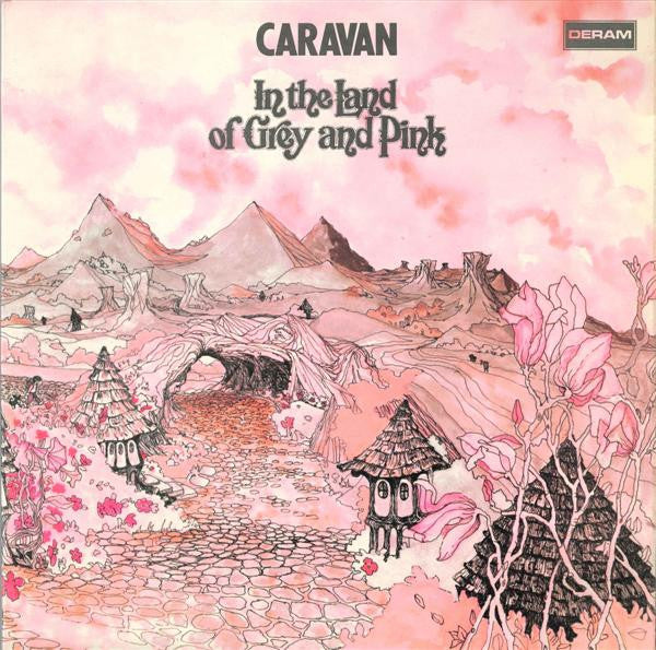 Caravan : In The Land Of Grey And Pink (LP, Album, Red)