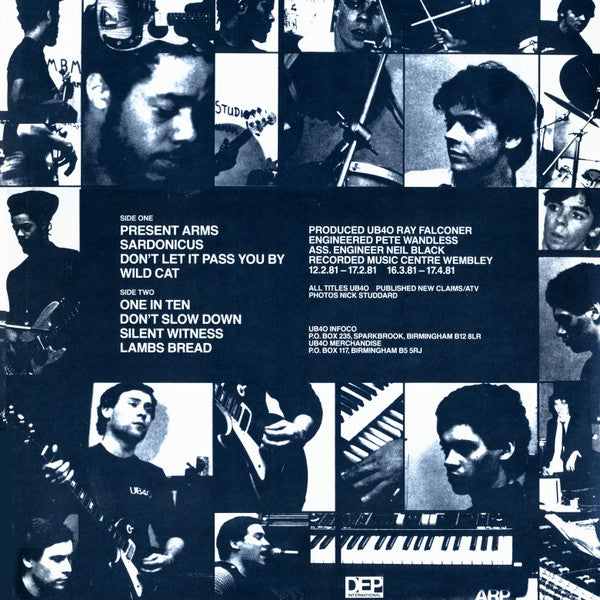 UB40 : Present Arms (LP, Album, RE)