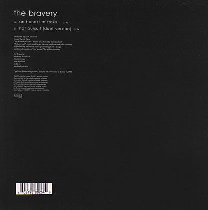 The Bravery : An Honest Mistake (7", Single, Red)