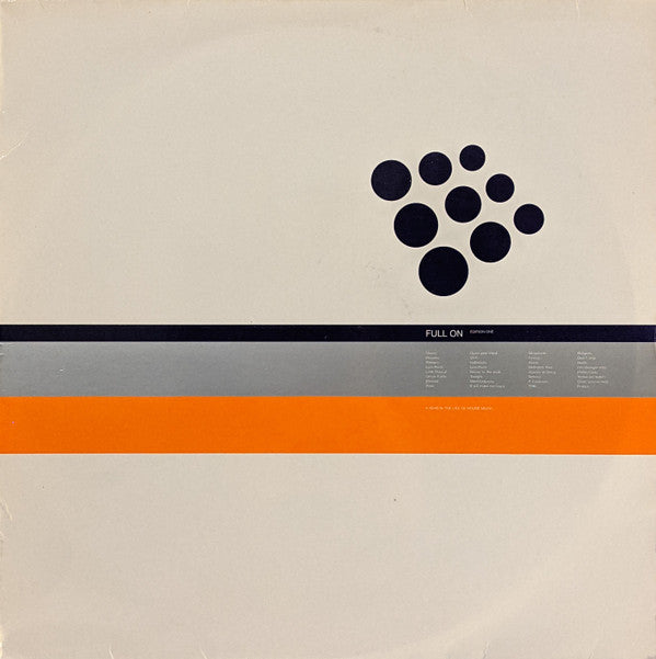 Various : Full On - Edition One (2xLP, Comp)