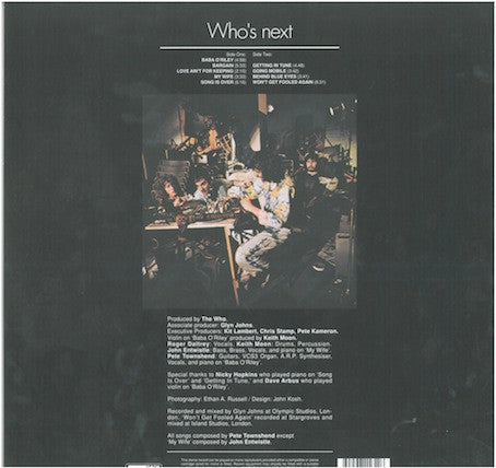 The Who : Who's Next (LP, Album, RE)