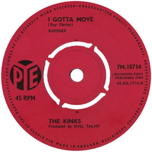 The Kinks : All Day And All Of The Night (7", Single, Pus)