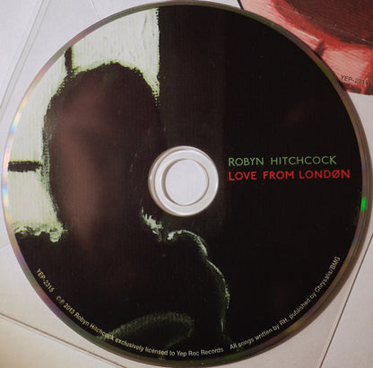 Robyn Hitchcock : Love From London (LP, Album, Gat + CD, Album)