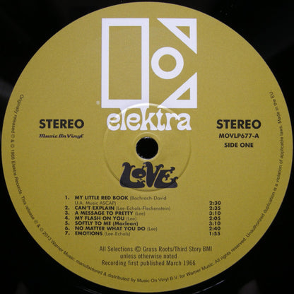 Love : Love (LP, Album, RE, 180)