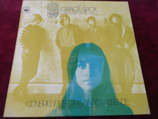 The Great Society With Grace Slick : Conspicuous Only In Its Absence (LP, Album)