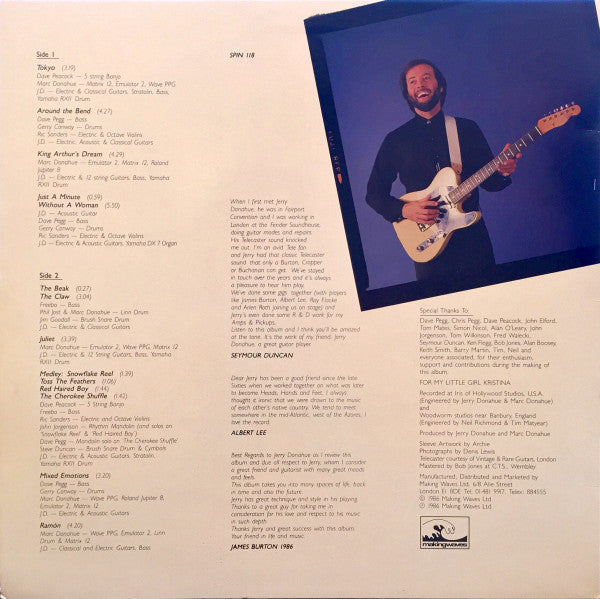 Jerry Donahue : Telecasting (LP, Album)