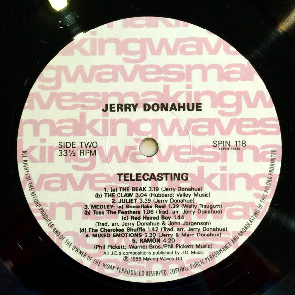 Jerry Donahue : Telecasting (LP, Album)