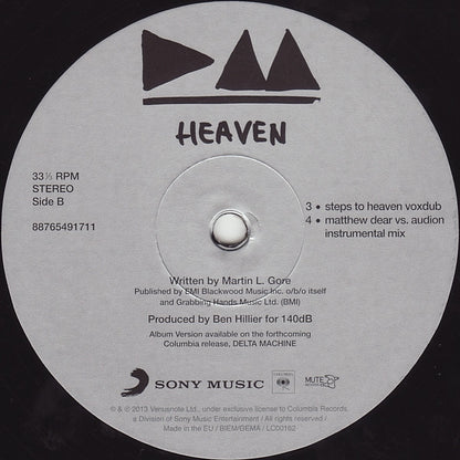 Depeche Mode : Heaven (12", Single)