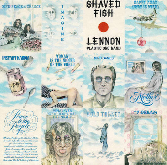 John Lennon, The Plastic Ono Band : Shaved Fish (LP, Album, Comp, '-1)