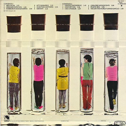 X-Ray Spex : Germfree Adolescents (LP, Album)