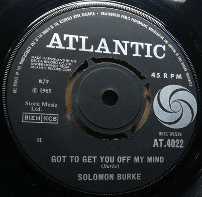 Solomon Burke : Got To Get You Off My Mind (7", Single)