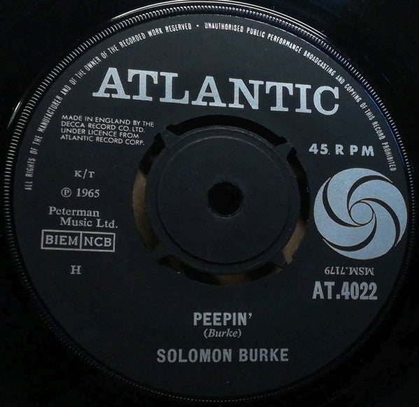 Solomon Burke : Got To Get You Off My Mind (7", Single)