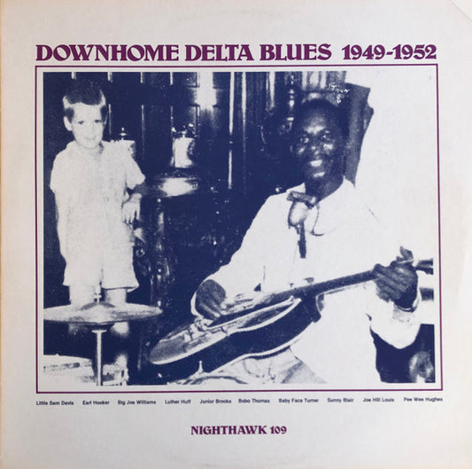 Various : Downhome Delta Blues 1949-1952 (LP, Comp)