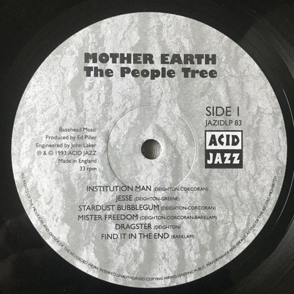 Mother Earth : The People Tree (LP, Album)