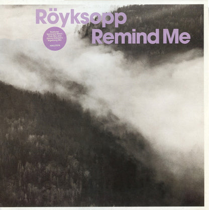 Röyksopp : Remind Me (12")