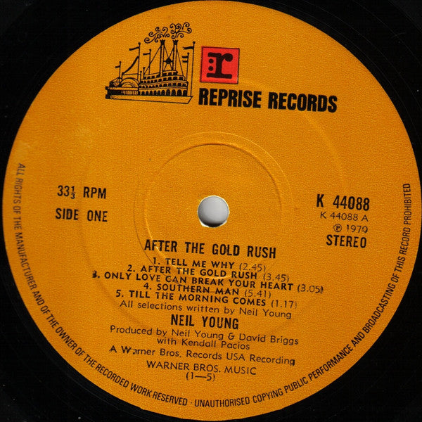 Neil Young : After The Gold Rush (LP, Album, RE, Gat)