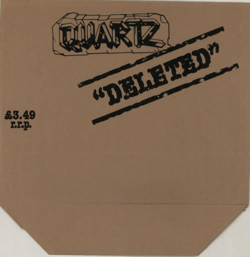 Quartz (10) : Deleted (LP, Album, RE)
