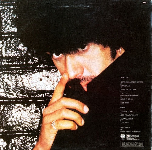 Philip Lynott* : Solo In Soho (LP, Album, Pic)