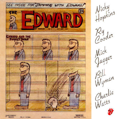 Nicky Hopkins, Ry Cooder, Mick Jagger, Bill Wyman, Charlie Watts : Jamming With Edward! (LP, Album)