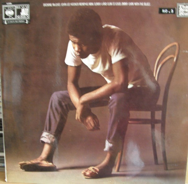 Various : Living With The Blues (LP, Comp, Mono, RE)