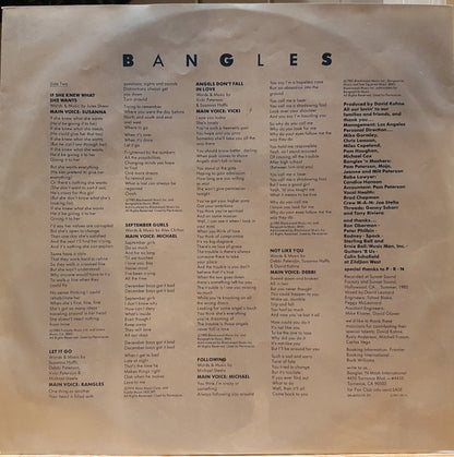 Bangles : Different Light (LP, Album, RE)