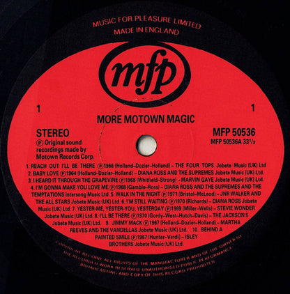 Various : More Motown Magic (LP, Comp)