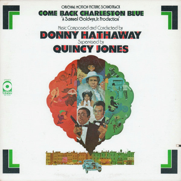 Donny Hathaway - Supervised By Quincy Jones : Come Back Charleston Blue (Original Motion Picture Soundtrack) (LP, Album, RI )