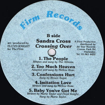 Sandra Cross : Crossing Over... (LP, Album)