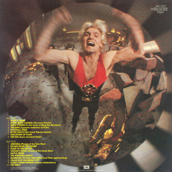 Queen : Flash Gordon (Original Soundtrack Music) (LP, Album)