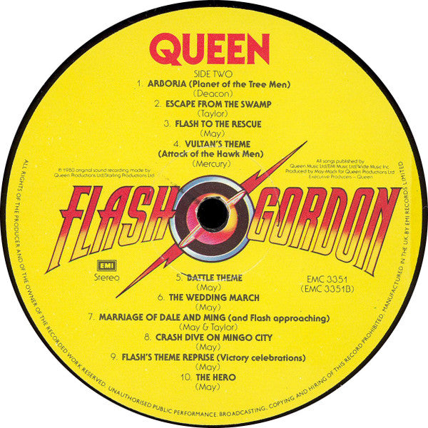 Queen : Flash Gordon (Original Soundtrack Music) (LP, Album)