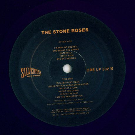 The Stone Roses : The Stone Roses (LP, Album)