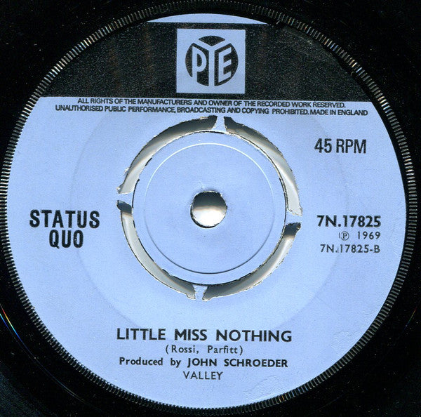 Status Quo : The Price Of Love (7", Single, 4 P)