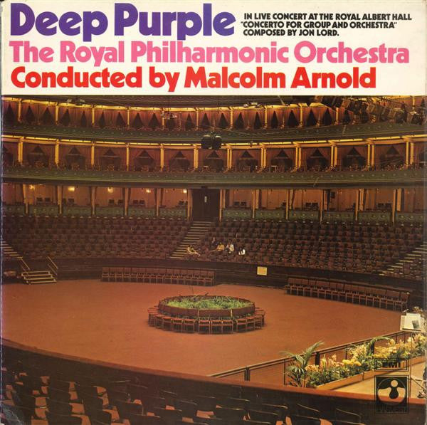 Deep Purple & Royal Philharmonic Orchestra, Malcolm Arnold : Concerto For Group And Orchestra (LP, Album, Gat)