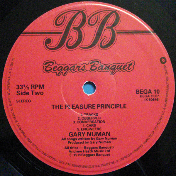 Gary Numan : The Pleasure Principle (LP, Album)