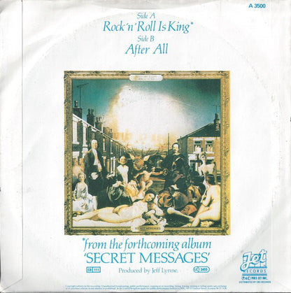 Electric Light Orchestra : Rock 'n' Roll Is King (7", Single, Pap)