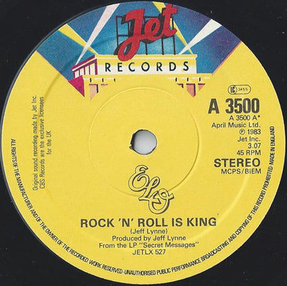 Electric Light Orchestra : Rock 'n' Roll Is King (7", Single, Pap)