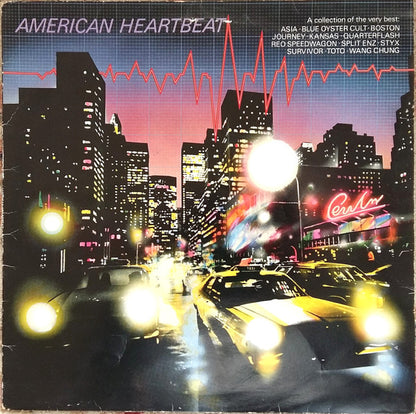 Various : American Heartbeat (LP, Album, Comp, Blu)