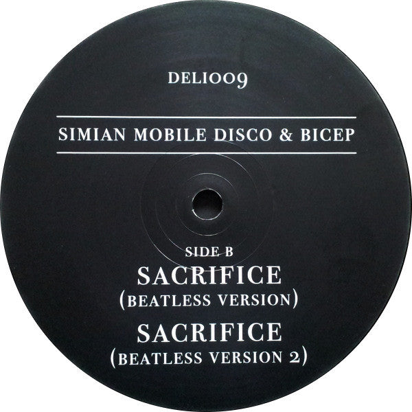 Simian Mobile Disco & Bicep : Sacrifice (12")