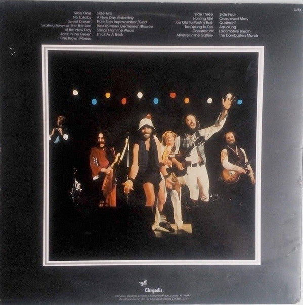 Jethro Tull : Live - Bursting Out (2xLP, Album, Emb)