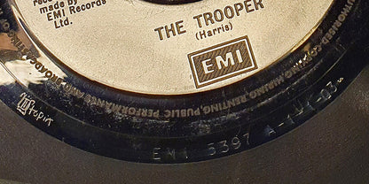 Iron Maiden : The Trooper (7", Single, Sil)