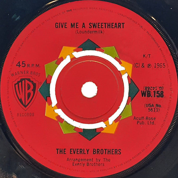The Everly Brothers* : That'll Be The Day (7", Single, 4-p)