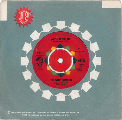 The Everly Brothers* : That'll Be The Day (7", Single, 4-p)