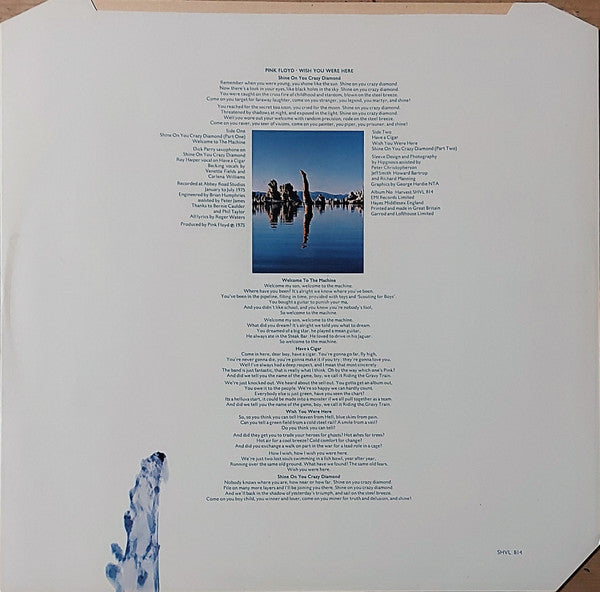Pink Floyd : Wish You Were Here (LP, Album)