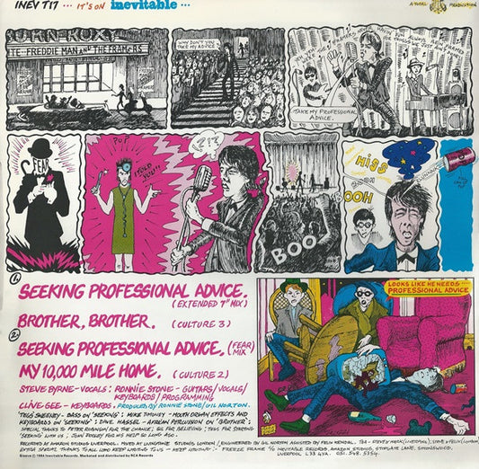 Freeze Frame (4) : Seeking Professional Advice (12", Single)