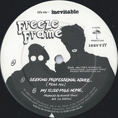 Freeze Frame (4) : Seeking Professional Advice (12", Single)