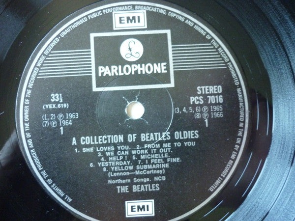 The Beatles : A Collection Of Beatles Oldies (LP, Comp, RE, All)