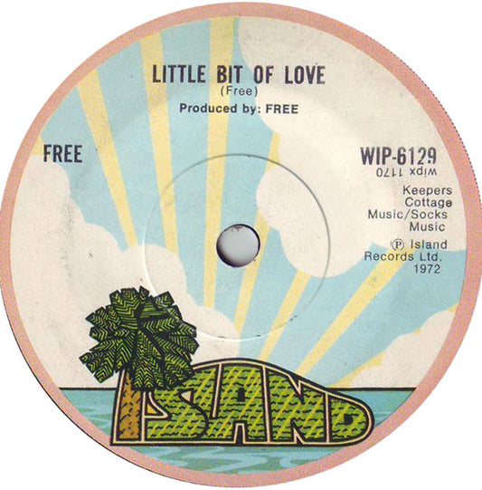 Free : Little Bit Of Love (7", Single, Sol)