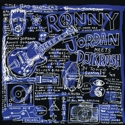 Ronny Jordan Meets DJ Krush : Bad Brothers (12", MiniAlbum)